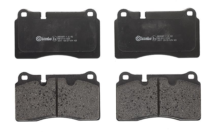 P02002 Brembo Bremsbelagsatz