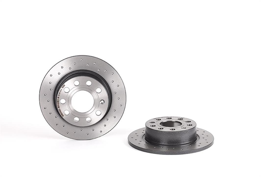 Unventilated brake disc Brembo 08.9502.1X