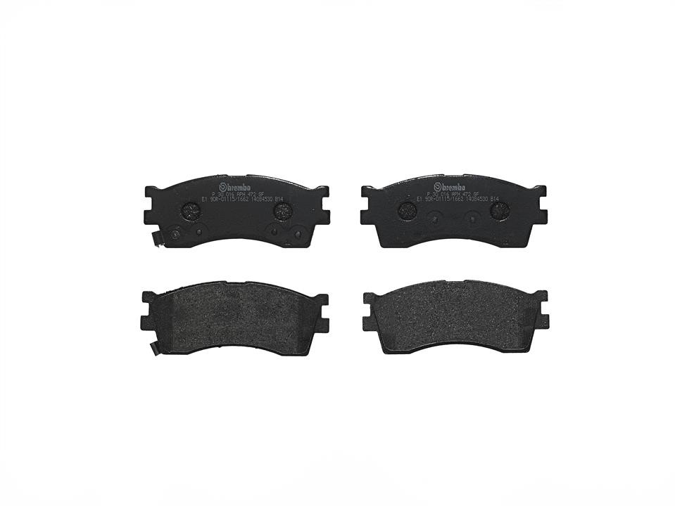 P30016 Brembo Klocki hamulcowe, zestaw