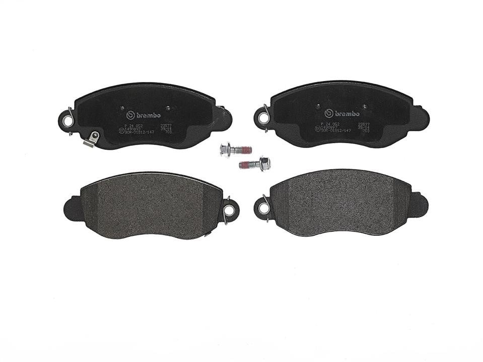 Bremssteine Ford Transit: P24052 Brembo Bremsbelagsatz