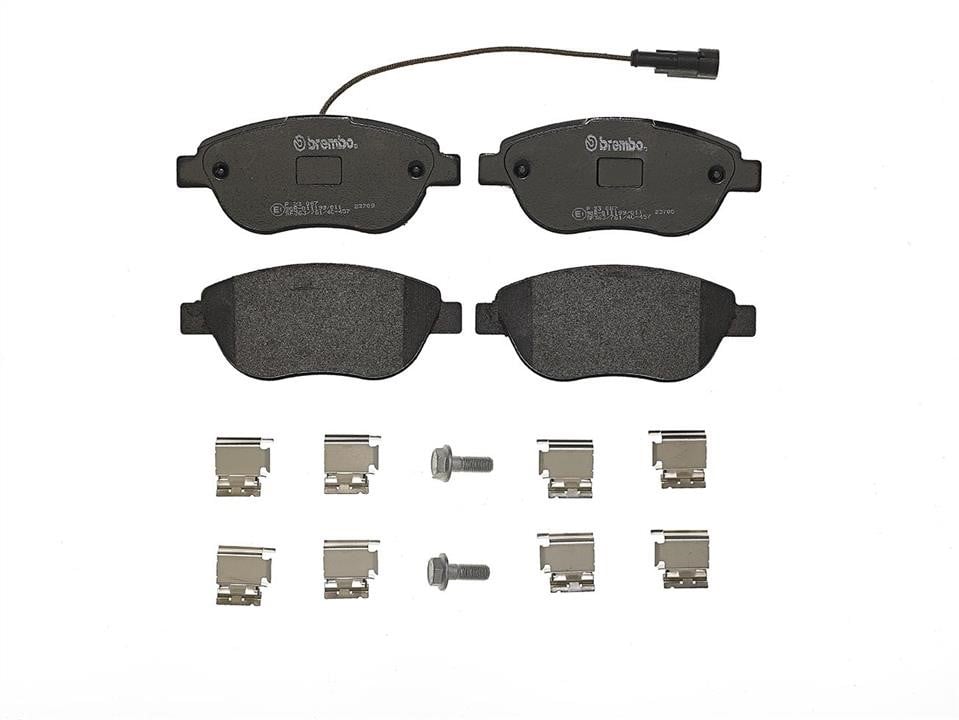 P23087 Brembo Brake pad set