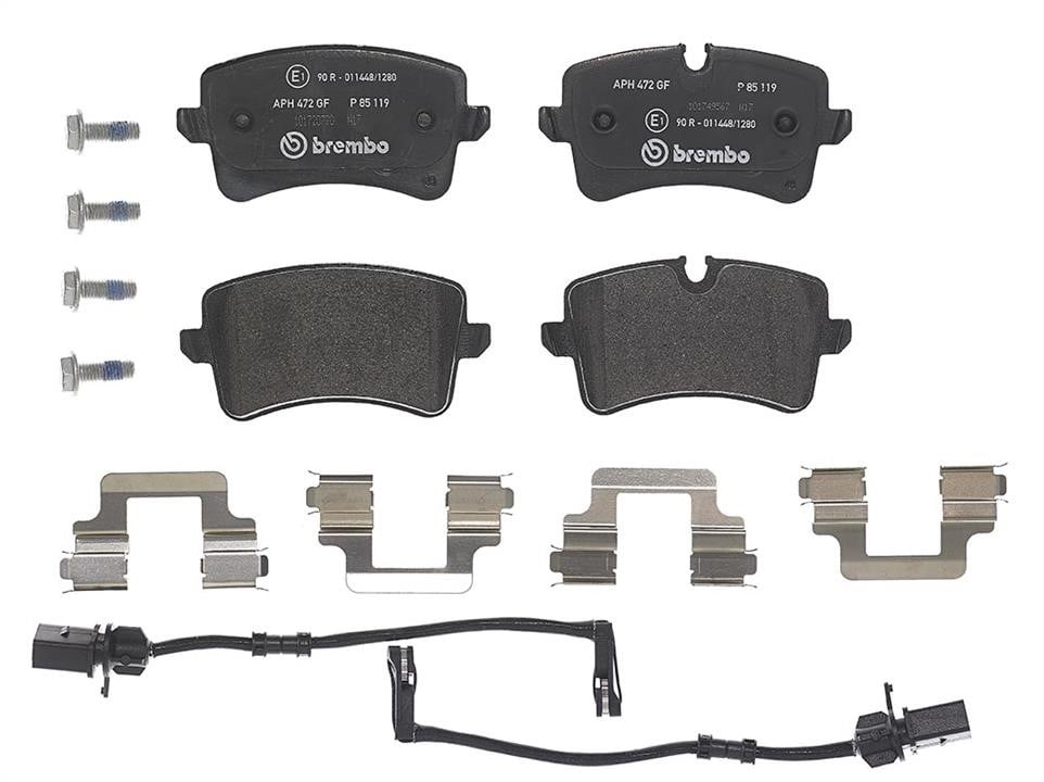 P85119 Brembo Brake pad set