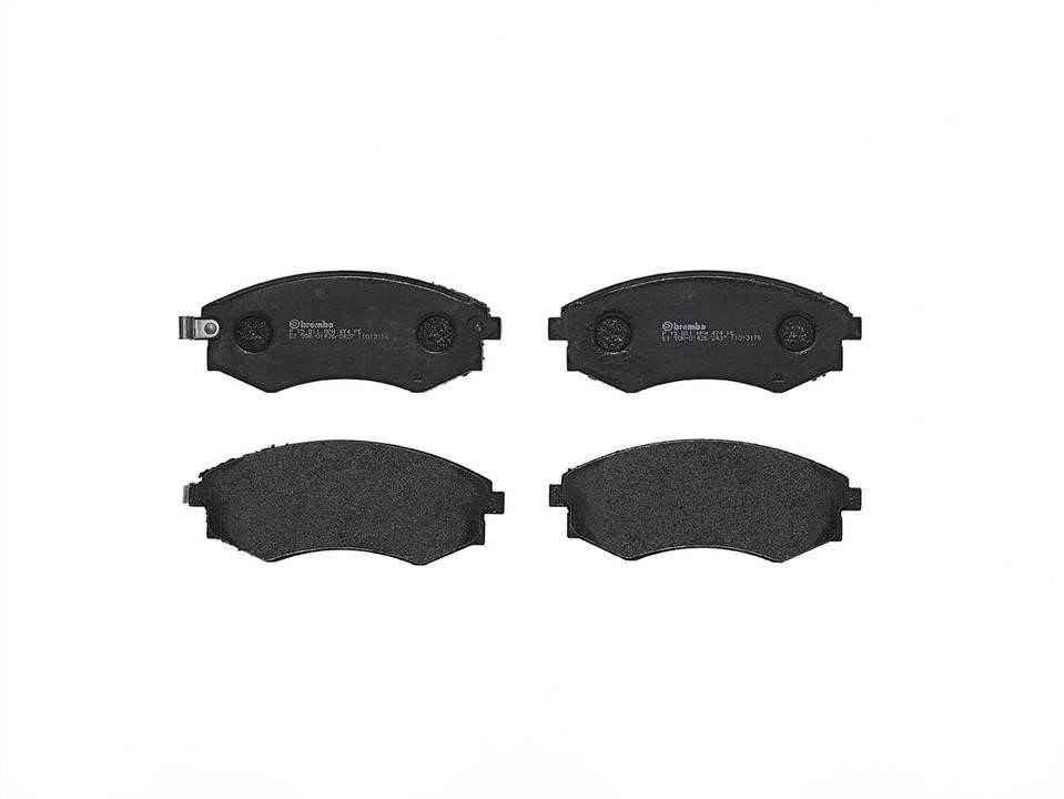 Disc brake pad set Daewoo: P15011 Brembo Brake pad set