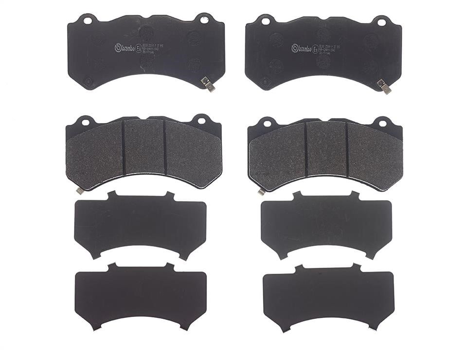 P37018 Brembo Bremsbelagsatz