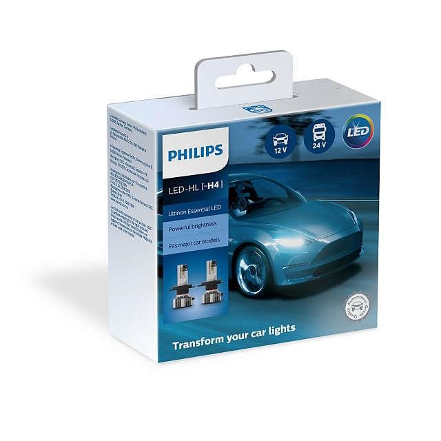 Philips 11342UE2X2 Лампы светодиодные комплект Philips Ultinon Essential LED H4 12/24V 21W 6500K (2 шт.) 11342UE2X2: Купить в Польше - Отличная цена на 2407.PL!