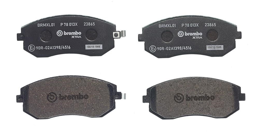 Brembo P 78 013X BREMBO XTRA disc brake pads, set P78013X: Buy near me in Poland at 2407.PL - Good price!