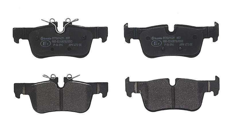 P06094 Brembo Klocki hamulcowe, zestaw