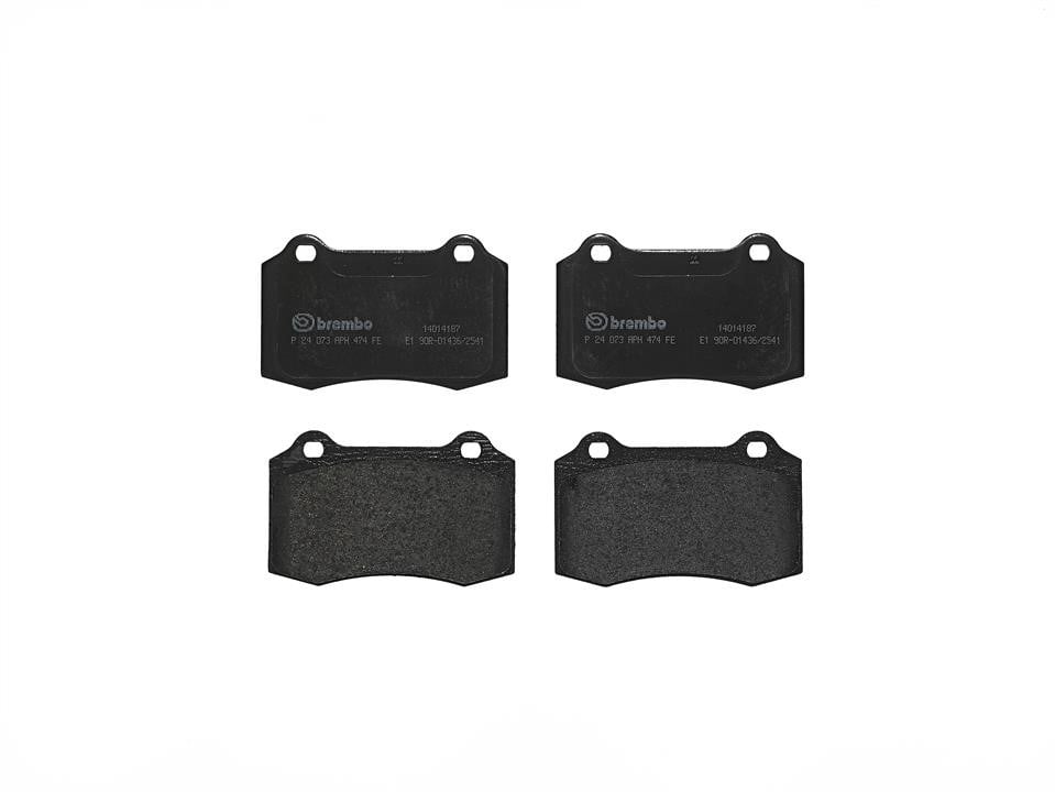 Brembo P 24 073 Brake Pad Set, disc brake P24073: Buy near me in Poland at 2407.PL - Good price!