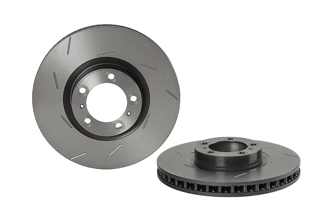 09C54921 Brembo Front vented brake disc