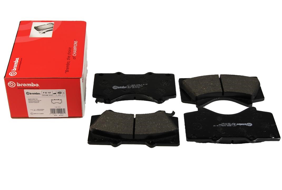 Brembo Brake Pad Set, disc brake – price 183 PLN