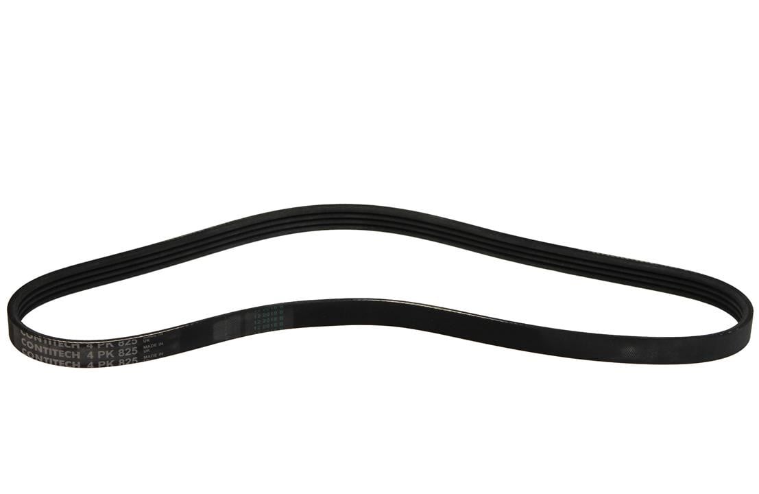 Drive belt Lancia Y10: 4PK825 Contitech Poly-V belt 4PK825