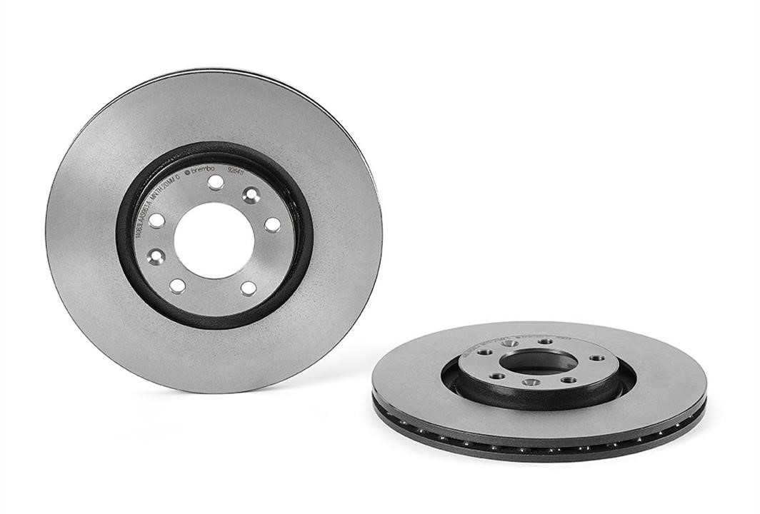 Brembo 09.9264.11 Rear ventilated brake disc 09926411: Buy near me at 2407.PL in Poland at an Affordable price!