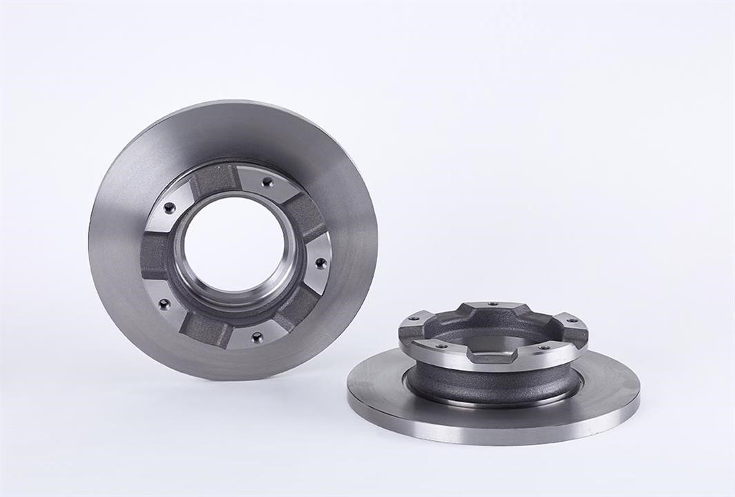 Brembo 08.A730.10 Rear brake disc, non-ventilated 08A73010: Buy near me in Poland at 2407.PL - Good price!