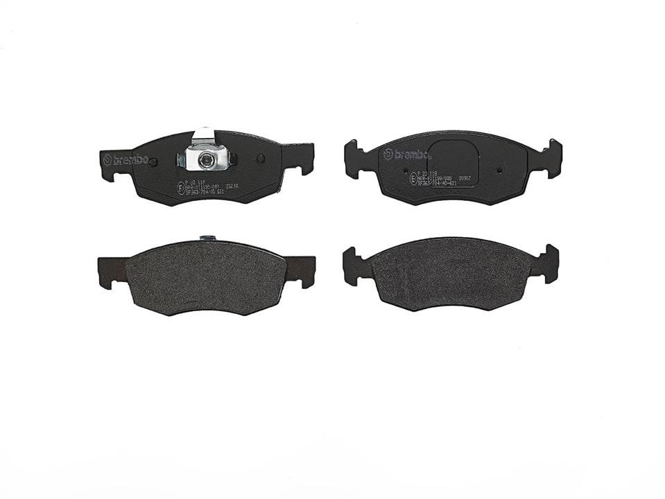 P23118 Brembo Bremsbelagsatz
