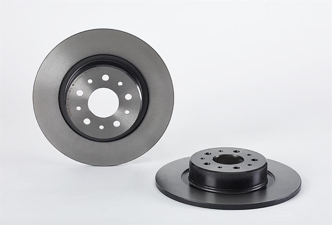 08786111 Brembo Rear solid brake disc