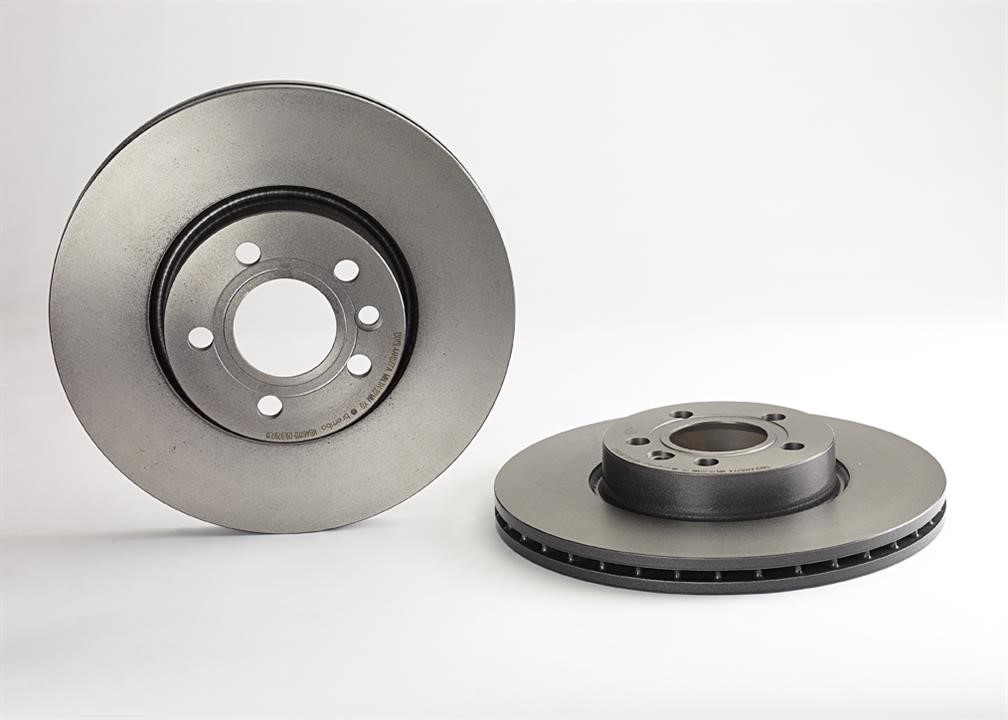 Диск тормозной Seat Alhambra (Сеат Альхамбра): 09979711 Brembo Тормозной диск вентилируемый, 1 шт.