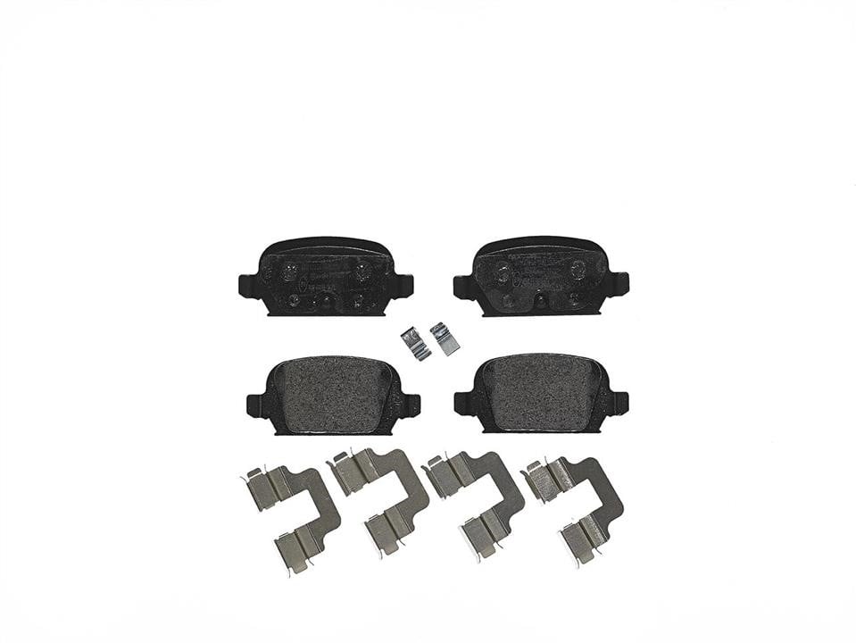 P59037 Brembo Klocki hamulcowe, zestaw