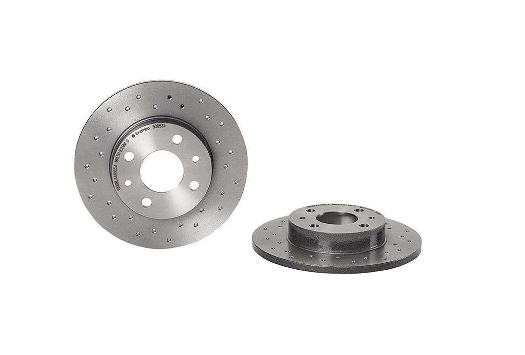 08508531 Brembo Unbelüftete Bremsscheibe