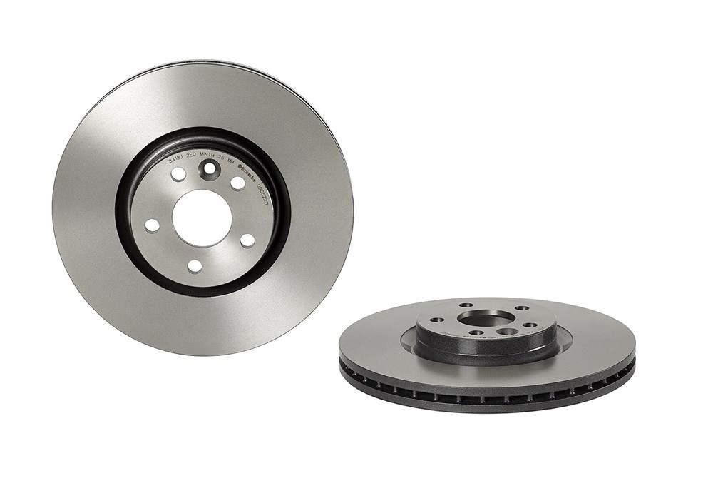 Brembo 09.C522.11 Wentylowana przednia tarcza hamulcowa 09C52211: Dobra cena w Polsce na 2407.PL - Kup Teraz!