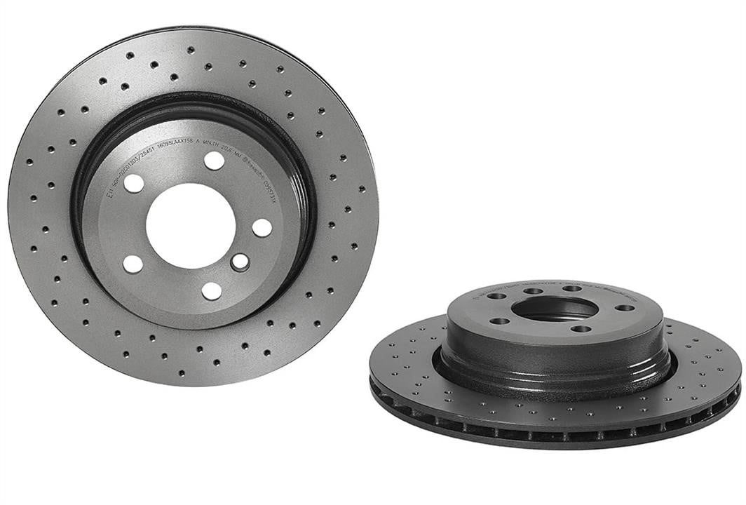 Brembo 09.9573.1X Tarcza hamulcowa wentylowana z perforacją 0995731X: Atrakcyjna cena w Polsce na 2407.PL - Zamów teraz! 0995731X Brembo Tarcza hamulcowa wentylowana z perforacją
