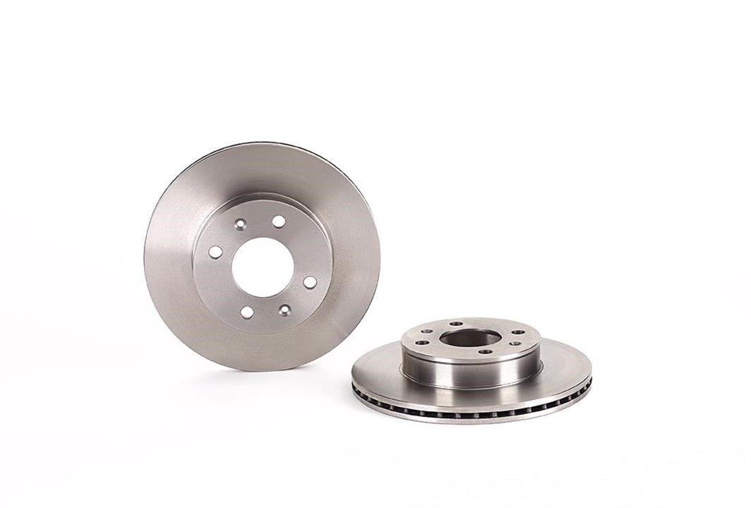 Scheibenbremse Hyundai i10 (Hyundai I10): 09950310 Brembo Innenbelüftete Bremsscheibe
