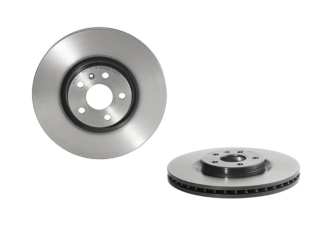 Brembo 09.D251.11 Ventilated disc brake, 1 pcs. 09D25111: Buy near me in Poland at 2407.PL - Good price!