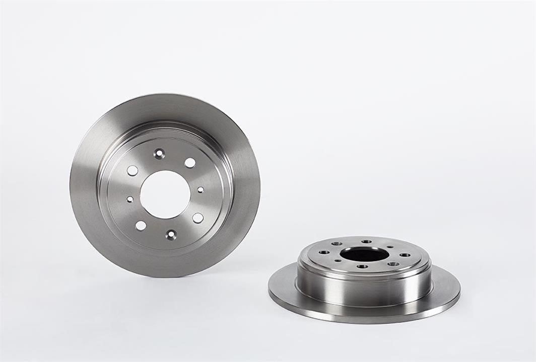 Brembo 08.5719.10 Rear brake disc, non-ventilated 08571910: Buy near me at 2407.PL in Poland at an Affordable price!