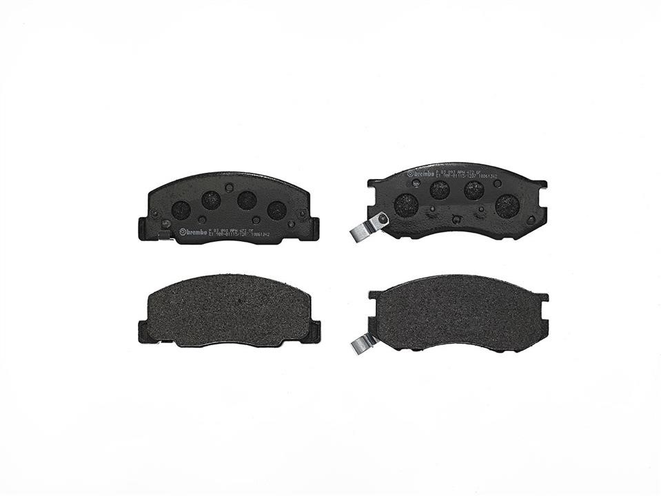 Brembo P 83 093 Brake Pad Set, disc brake P83093: Buy near me in Poland at 2407.PL - Good price!