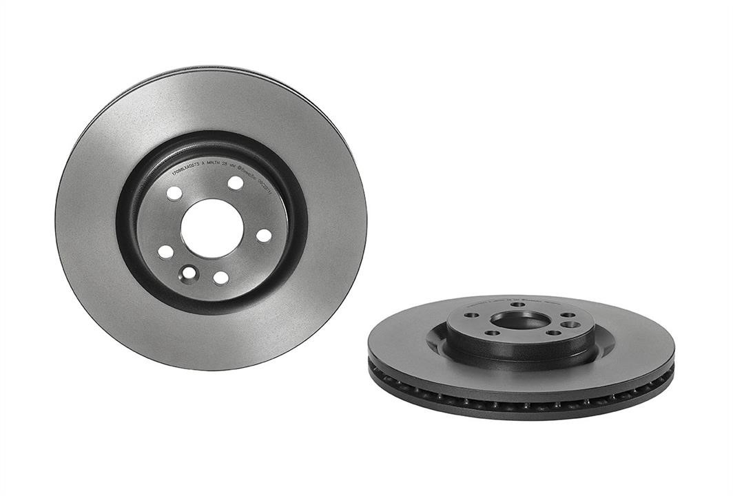 Brembo 09.C207.11 Ventilated disc brake, 1 pcs. 09C20711: Buy near me in Poland at 2407.PL - Good price!