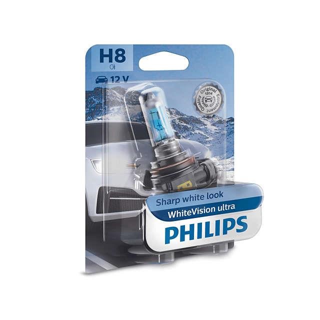 Halogenlampe Philips Whitevision Ultra 12V H8 35W Philips 12360WVUB1