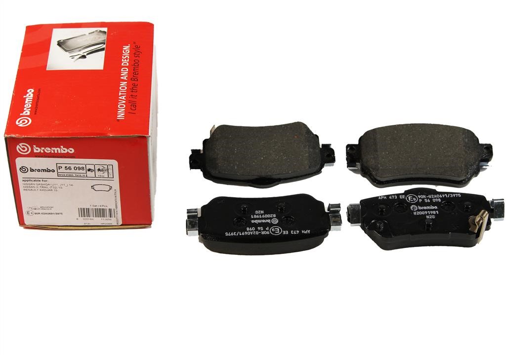 Bremsbelagsatz Brembo P 56 098