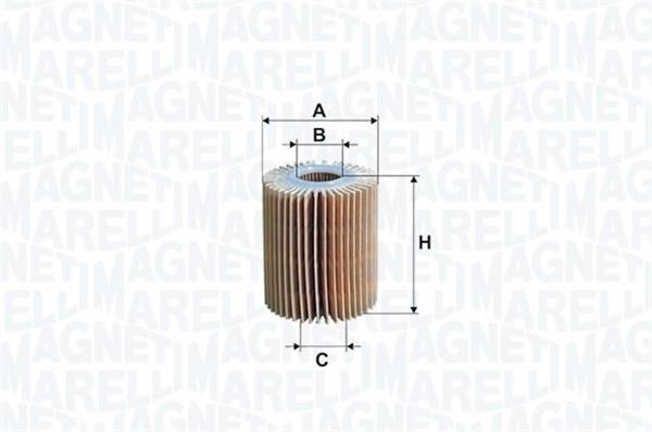 Magneti marelli 153071760783 Oil Filter 153071760783: Buy near me at 2407.PL in Poland at an Affordable price!