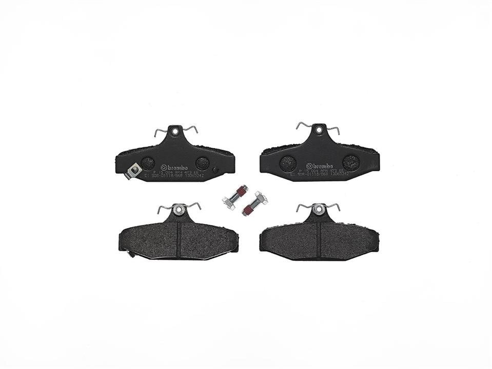 Klocki samochodowe Daewoo Korando Cabrio: P15004 Brembo Klocki hamulcowe, zestaw