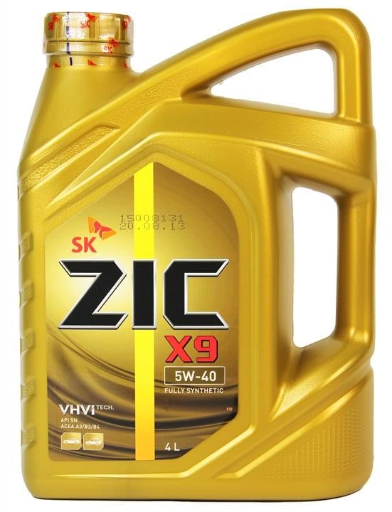 ZIC 162656 Engine oil ZIC X9 5W-40, 4L 162656: Buy near me in Poland at 2407.PL - Good price!