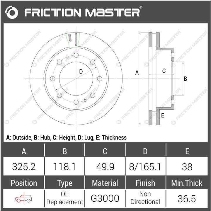 Kup Friction Master R0445 w niskiej cenie w Polsce!