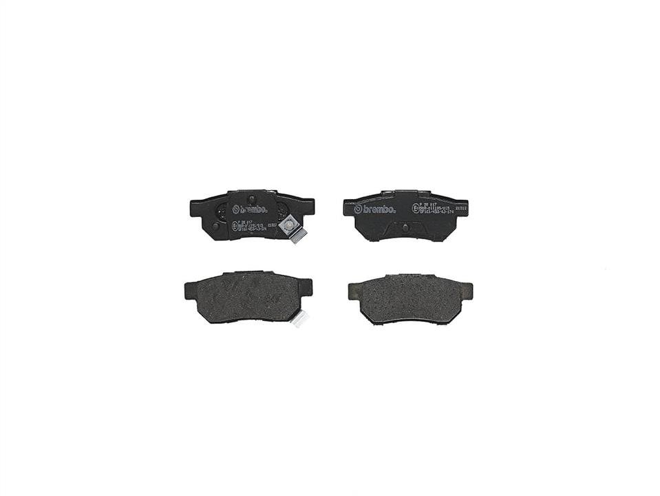 P28017 Brembo Klocki hamulcowe, zestaw