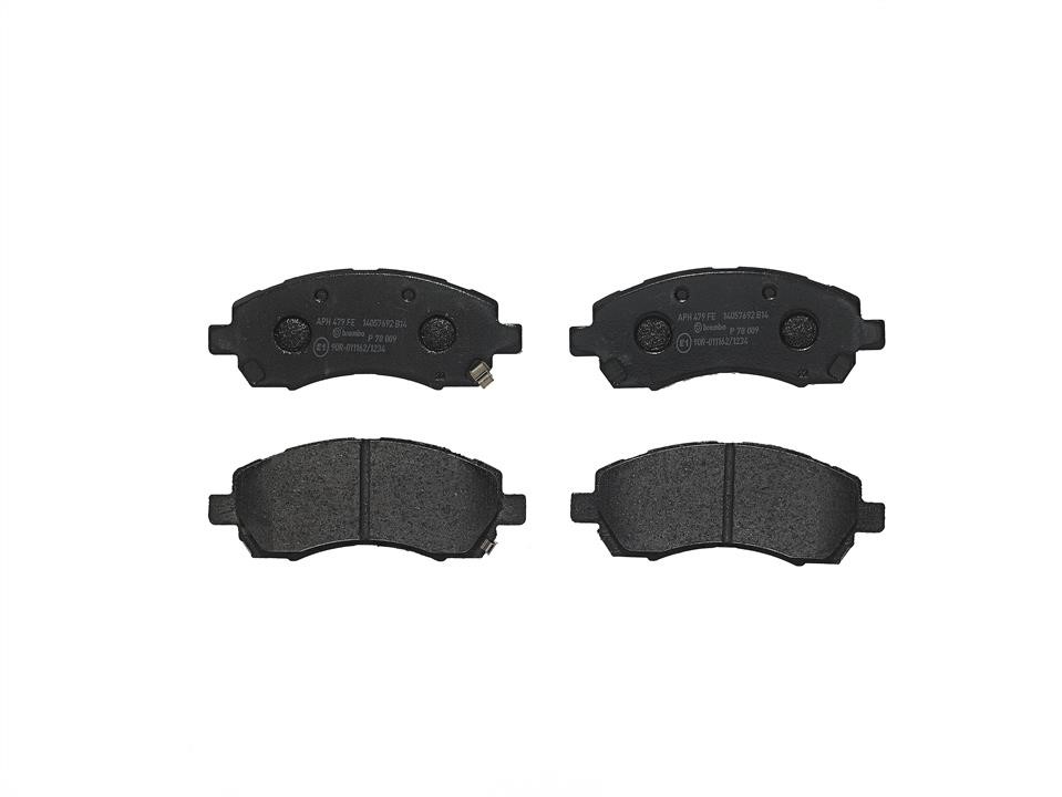 P78009 Brembo Bremsbelagsatz
