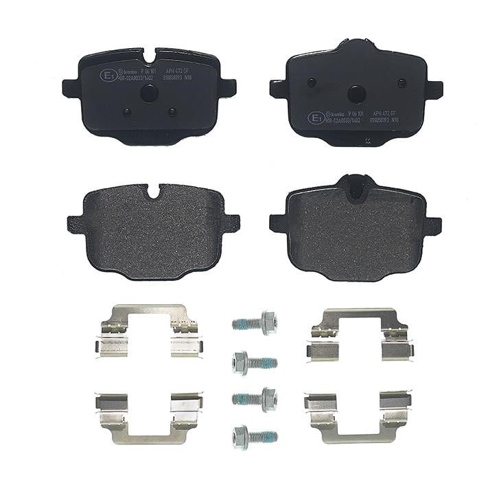 P06101 Brembo Bremsbelagsatz