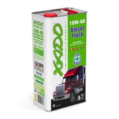 Xado XA 20310 Моторное масло Xado Atomic Oil Diesel Truck 10W-40, 5 л XA20310: Отличная цена - Купить в Польше на 2407.PL!