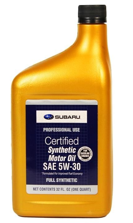 Subaru SOA427V1410 Моторное масло Subaru SYNTHETIC OIL 5W-30, 0,946л SOA427V1410: Отличная цена - Купить в Польше на 2407.PL!