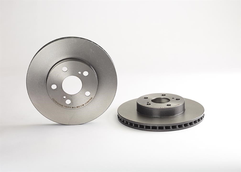 Brembo 09.A713.11 Front brake disc ventilated 09A71311: Buy near me in Poland at 2407.PL - Good price!