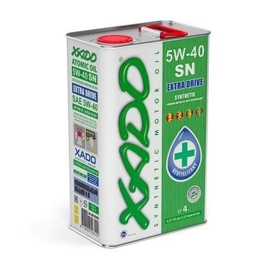 Xado XA 20269 Моторное масло Xado Atomic Oil 5W-40, 4л XA20269: Отличная цена - Купить в Польше на 2407.PL!