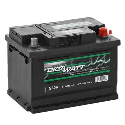 Акумулятор Gigawatt 12В 60Ач 540А(EN) R+ Gigawatt 0 185 756 009
