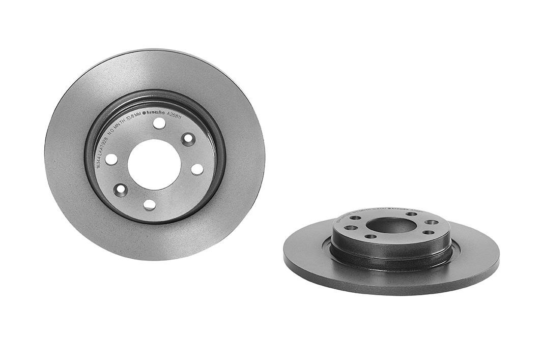 Brembo 08.A268.11 Unventilated front brake disc 08A26811: Buy near me in Poland at 2407.PL - Good price!
