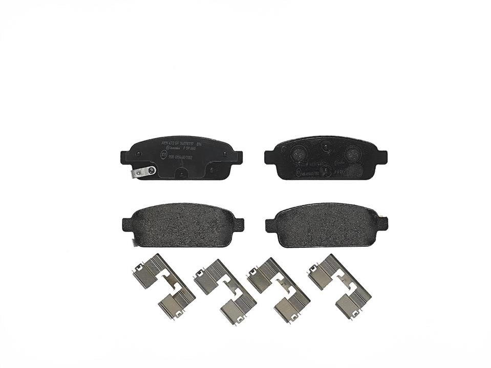 P59080 Brembo Bremsbelagsatz