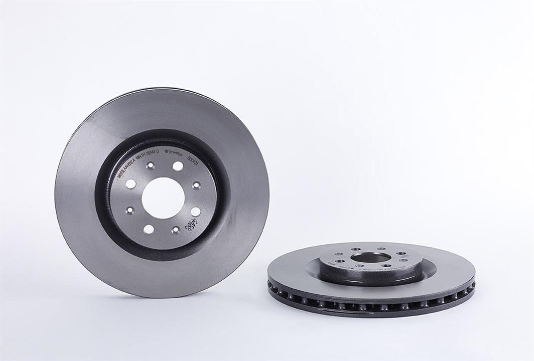 Tarcze hamulcowe Abarth Grande Punto: 09800431 Brembo Wentylowana przednia tarcza hamulcowa