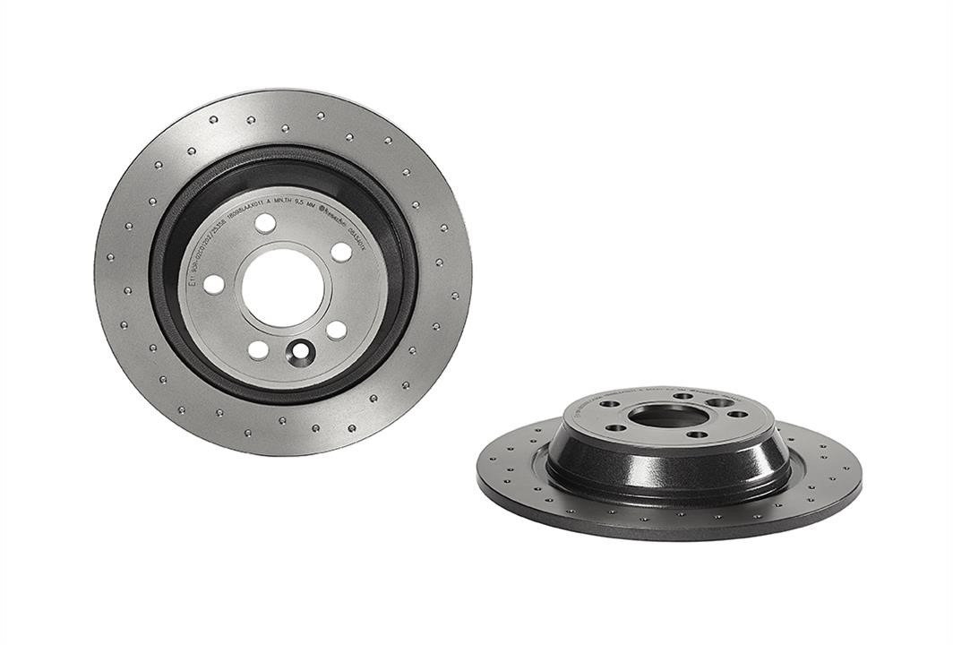 Brembo 08.A540.1X Unventilated brake disc 08A5401X: Buy near me in Poland at 2407.PL - Good price!