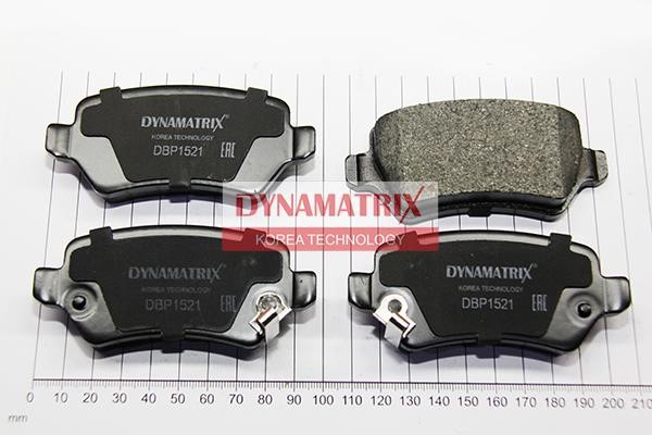 Dynamatrix DBP1521 Brake Pad Set, disc brake DBP1521: Buy near me in Poland at 2407.PL - Good price!