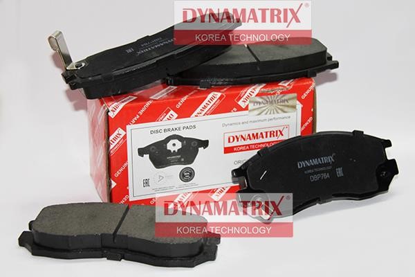 Dynamatrix DBP764 Тормозные колодки дисковые, комплект DBP764: Отличная цена - Купить в Польше на 2407.PL!