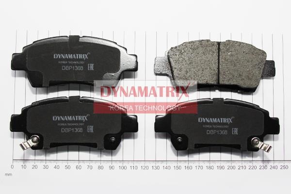 Dynamatrix DBP1368 Brake Pad Set, disc brake DBP1368: Buy near me in Poland at 2407.PL - Good price!